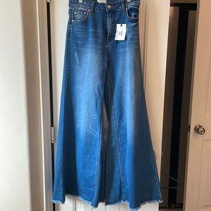 NWT wide leg jeans